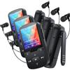 PINHUI 64 GB Lettore MP3 Bluetooth 5.3 con clip Lettore musicale sportivo HiFi (Confezione da 3)