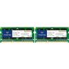 Timetec 4GB DDR3L / DDR3 1600MHz PC3L-12800 / PC3-12800 Non-ECC Unbuffered 1.35V / 1.5V CL11 2Rx8 Dual Rank 204 Pin SODIMM Laptop Notebook PC Memoria RAM Aggiornamento (Confezione da 2)