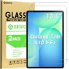 GOZOPO Pellicola Protettiva per Samsung Galaxy Tab S10 FE+ (13,1 Pollici) | Durezza 9H Pellicola in Vetro Temperato per Galaxy Tab S10 FE Plus 13,1