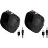 eppfun Ricevitore Bluetooth 5.2 HIFI, Adattatore Audio Bluetooth per Impianto Stereo con NFC, USB, 3.5mm AUX/RCA, TF slot per sistema stereo in streaming di musica domestica (Confezione da 2)