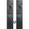 Xiaodib Confezione da 2 telecomandi di ricambio per TV Samsung | Adatto per Smart TV All Crystal UHD 2015-2026, frame, QLED, OLED, Neo QLED, risposta immediata