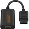 Duttek Convertitore da N64 a HDMI, cavo adattatore da N64 a HDMI, convertitore video HDTV supporta SNES, SFC, N64, GC Displays Modalità uscita a 720p, senza bisogno di alimentazione, 20 cm.