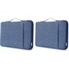 Inateck 360° Borsa Porta Pc Compatibile con MacBook Air 13 M5 2026, M4 2025 (Confezione da 2)