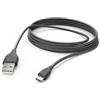 Hama - Cavo USB A/Micro USB, 3 metri, nero
