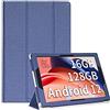 YHFZR Cover per Teclast T40S, Ultra Sottile Smart Case con Funzione di Supporto Custodia Rigida per Teclast T40S 10.4 Pollici, Blu