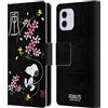 Head Case Designs Licenza Ufficiale Peanuts Boccioli Di Ciliegia Snoopy Orientale Custodia Portafoglio in Pelle Compatibile con Apple iPhone 11