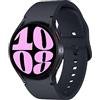 Samsung Galaxy Watch6 LTE 40mm, Smartwatch Analisi del Sonno, Monitoraggio Benessere, Batteria a lunga durata, Ghiera Touch in Alluminio, Graphite [Versione italiana]