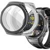 sciuU Cover Protettiva per HUAWEI GT 5 Pro 46mm, [2 Pezzi] Custodia con Protezione di Schermo in TPU Flessibile, Morbida Copertura Cornice Resistente per GT5 Pro Smartwatch - Nero + Argento
