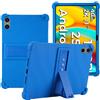 YHFZR Custodia Cover per Teclast T50 PRO, Ultra Leggero Protettiva Cover in Silicone con Supporto per Bambini per Teclast T50 PRO 11 Pollici, Blu Scuro