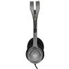 Logitech H110 Cuffie Cablate | Cuffie Stereo con Microfono per Computer, Cancellazione Rumore, ‎Doppio Jack Audio da 3,5 mm, PC/Mac/Laptop - Grigio