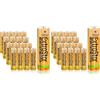 EXTRASTAR Pile Mini Stilo Alcaline AAA Performance, pile aaa, batterie aaa, confezione da 32