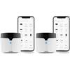 Broadlink Telecomando Universale a Infrarossi RM5plus, Controllo Vocale con Alexa & Google Home, Telecomando Smart Wi-Fi per TV, Clima, Ventilatori, Hub All-in-One con Scene & Timer (Confezione da 2)