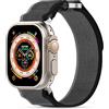CHANRASI Cinturino Compatibile con Cinturino Apple Watch 49mm 45mm 44mm 42mm,Cinturini Loop Sportivi in Nylon per Ultra2/Ultra Series SE 9 8 7 6 5 4 3 2 1(Nero/Grigio)