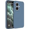 Topme Cover per vivo V29 Lite 5G / vivo Y78+ (6.78 Inches) Custodia Case, Protezione Della Pelle Della Custodia in Silicone Tpu - Grigio lavanda