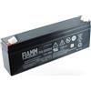FIAMM Batteria al piombo ricaricabile 12V 2Ah terminale faston 4.8mm FIAMM