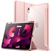 JETech Custodia per iPad Air 11 M4/M3/M2 & Air 5/4, Oro Rosa | Cover per iPad Air 11 (2026-2024) & 10,9 (2022/2020), Retro Trasparente Cristallino, Porta Pencil, Supporto Tri-Pieghevole