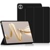 QINOUK Cover per Huawei MatePad Pro 12.2 2024, [Funzione Stand] Cover Protettiva Antigraffio in TPU, Ultra Sottile Intelligente Kickstand Case per Huawei MatePad Pro 12.2 2024-Nero