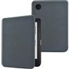 Generic Custodia per Kobo Clara BW (modello N365) / Clara Colour (modello N367) / Clara 2E 6, ultra sottile e leggera, in pelle PU, con funzione auto sleep/wake, colore: nero