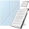 HoYiXi Custodia per reMarkable Paper Pro 11.8" (2024 Released) -con supporto pieghevole stabile e tasca per penna, 11.8 reMarkable Paper Pro Tablet Cover,Auto Sleep/Wake,Azzurro
