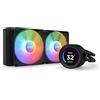 NZXT Kraken Elite 240 RGB - Dissipatore CPU AIO 240mm, LCD - Nero | AIO RGB 240mm premium con LCD personalizzabile da 2.36 pollici. Display grandangolare, ventole RGB Core, controllo CAM.
