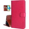 COQUE Custodia telefono OPPO CPH2343,Custodia a vibrazione sottile in pelle PU con supporto per slot per schede per OPPO CPH2343-Rosa