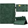 Aswant Universal 10 pollici Tablet Case, Custodia Protettiva multi Posizione per Lenovo/Samsung/Tecast/Yestel/OANGCC/Meberry/Yotopt 9.7 10 10.1 10.5 10.8 11, 9 -11 Tablet Case (Verde)