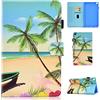 X-Best Custodia per Samsung Galaxy Tab A7 10.4 inch SM-T500/T505/T507 2020- Custodia in pelle a portafoglio Flip Custodia protettiva con supporto e porta carte per tablet Samsung Galaxy Tab A7 10.4