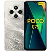 XIAOMI Poco C75 4G - Smartphone dorato 6 + 128 GB, 2,0 GHz, display immersivo da 17,5 cm, batteria massiccia da 5160 mAh, doppia fotocamera AI da 50 MP, potente processore Octa-core