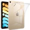 Oprimio Custodia trasparente per Apple iPad Pro 11 pollici 4a/3a/2a generazione (2022/2021/2020), trasparente, leggera, sottile e flessibile, in TPU, morbida e resistente ai graffi