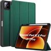 FINTIE Custodia per Xiaomi Pad 7 / Xiaomi Pad 7 Pro 11.2 Pollici 2024 | con Portapenne - Sottile Leggero Cover Posteriore in Morbido TPU con Auto Sveglia/Sonno, Verde Scuro