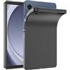 KJYLPO Cover per Samsung Galaxy Tab A9+/A9 Plus 11 2023 Silicone | Silicone Premium, Protezione Completa, Protezione Antiurto Resistente, Aantigraffio Custodia, Nero