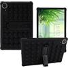 AKNICI Custodia Silicone per TECLAST T70/ Byxsb G140L/ LOGICOM Tab XXL 14/ URAO 140L/ MAXLEGEN M14/ RUSHAR A140 Tablet 14 Pollici, Protettiva Cover con Supporto Integrato, Nero