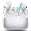 xinwld Cuffie Bluetooth, Auricolari Bluetooth 5.3 Stereo HiFi Immersivo, 40 Ore Cuffie Wireless in ear con 4 ENC Noise Cancelling Mic, Cuffiette Bluetooth IP7 Impermeabili, Touch Control, LED, USB-C
