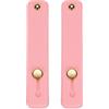 Generic 2 supporti per telefono in silicone per la maggior parte degli smartphone, rosa scuro