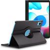 ebestStar - Cover per Realme Pad mini 8.7 (2022), Custodia Protezione Rotazione 360, Pelle PU, Nero
