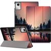 DINGGUAGUA Custodia per Lenovo Tab M11 11 Pollici Tablet 2024 TB330FU, Ultra-sottile Cover con Funzione Supporto,Oscuridad