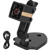 ciciglow Mini Telecamera Spia, Piccola Videocamera Portatile Senza Fili HD 1080P HD con Rilevamento del Movimento per Visione Notturna Non Leggera, Videocamera di Sicurezza Domestica Wi-Fi Videocamera per Bamb