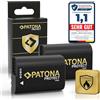 PATONA 2X Protect Batteria per Panasonic DMW-BLK22 2600mAh | Batteria per Lumix DC S9 S5 S5II S5K G9 G9II GH5 GH5II GH5S GH6 GH7 DMW BLK22 BLK22E, con NTC-Sensor e box protettivo