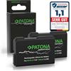 PATONA 2x Premium Batteria per Nikon EN-EL14 ENEL14 Battery Pack 1100mAh | Batteria per Coolpix P7000 P7100 P7700 P7800 D3100 D3200 D3300 D3400 D3500 D5100 D5200 D5300 D5500 D5600 Df