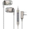 SoundMAGIC E80D Auricolari Cablati USB-C, Micro, DAC HiRes, HiFi, Arg Scuro | Chiamate cristalline, chip Hi-Res, bassi profondi, isolamento acustico, vestibilità ergonomica, compatibilità universale