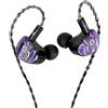 keephifi KBEAR KB03 - Auricolari da gioco, IEM, 1 DD+1 BA+1 driver a conduzione ossea, cuffie DJ cablate con cavo OFC ad alta purezza, auricolari da gioco, bassi potenti monitor in-ear per musicisti