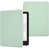Generic Custodia per Kindle Paperwhite 12th 2024 o Kindle Colorsoft 1st 2025 Signature Edition da 7, custodia protettiva sottile con funzione sleep/wake automatica, salvia