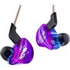 Yinyoo KBEAR MONKIE K01 - Auricolari da gioco, con cancellazione del rumore, con spina da 3,5 mm, suono surround Hi-Fi, monitor cablato, compatibili con PC, PS5, Xbox, Switch
