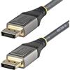 StarTech Cavo DisplayPort 1.4 Certificato VESA 1m, 8K 60Hz, HDR10, M/M | Ideale per Monitor e Display, Trasmissione Video Ad Alta Risoluzione