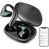 Deedlite 144 Lingue, Funzione Offline, Cancellazione Rumore, Design Open-Ear Comodo, Meacode Auricolari Traduttore AI Simultaneo, (Nero)