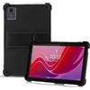 zZjoOoj Custodia Cover per Lenovo TAB M11(2024)10.1, Ultra Leggero Protettiva Cover in Silicone con Supporto per Bambini per Lenovo TAB M11, Nero