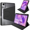 idudao Custodia per Lenovo Idea Tab 11 pollici, Case Cover Rotante con Portapenne Tablet Pad Lenovo Idea Tab 11 TB336FU, Nero