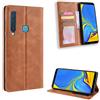 Elubugod Jielangxin Cover per Samsung Galaxy A9 2018,Custodia in Pelle Custodia per Samsung SM-A920F/DS Galaxy A9 2018 / SM-A920F SM-A920N Custodia Case Cover Brown