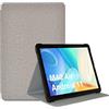YHFZR Cover Custodia per Teclast M40 Air, Ultra Sottile Smart Case con Funzione di Supporto Custodia Rigida per Teclast M40 Air 10,1 Pollice, Grigio