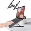 Generic Supporto portatile per laptop, supporto in alluminio per laptop da 10 a 15,6 pollici, nero, scrivania, unisex
